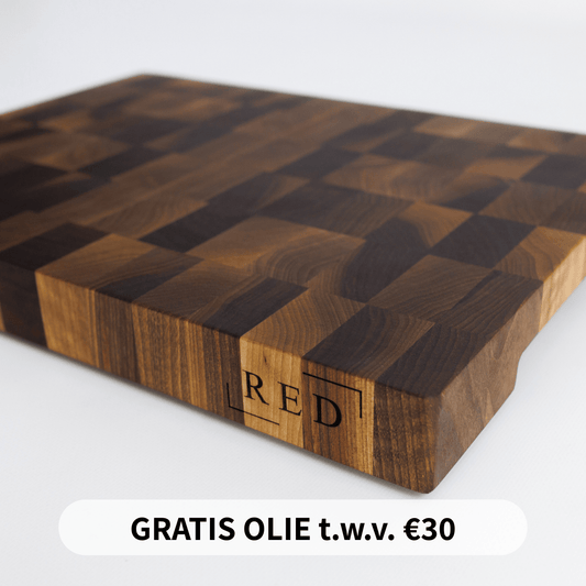 Gratis onderhoudsolie bij aankoop van een Mono Walnoot